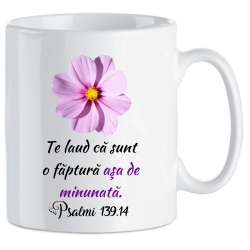 Cana  cu verset biblic, Te laud ca sunt o faptura asa minunata...